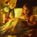 A Story for Teddy by artist Rhen Hanekom, Oil on Canvas 80 x 71cm